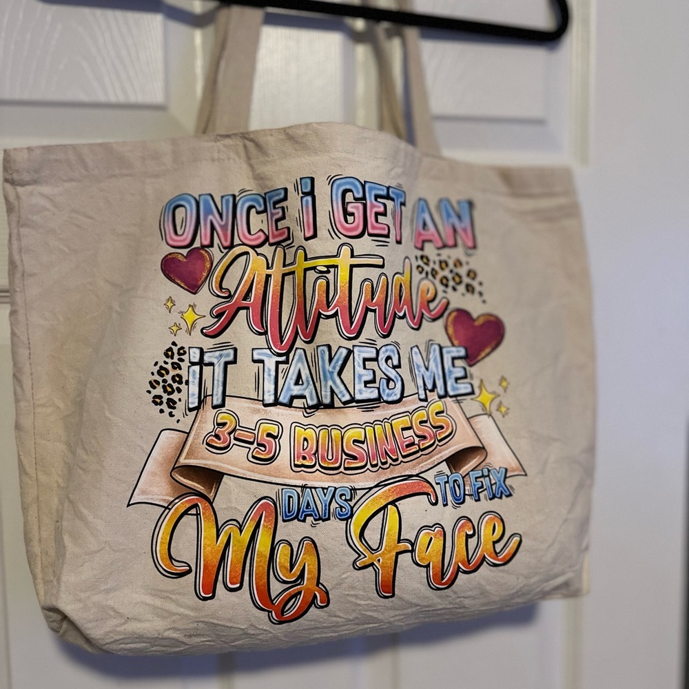 Stylish Cream Tote Bag